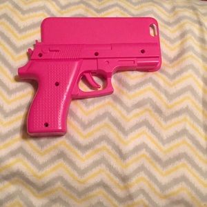 Pink Gun IPhone 6 or 6s..super cute and fun